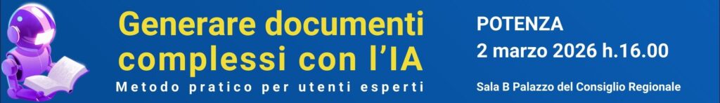 Generare documenti complessi con l'IA - 2 marzo 2026